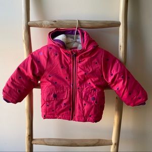 New with tags baby girl snow jacket